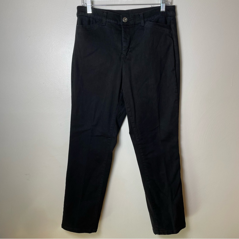 Christopher & Banks Signature Slimming Black Pants Size 10 Petite